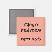 謝礼をチャア子供へー マグネット (正面/裏面)