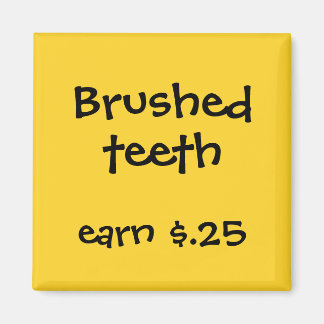 謝礼をチャア子供へー マグネット