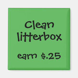 謝礼をチャア子供へー マグネット