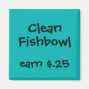 謝礼をチャア子供へー マグネット