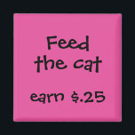 謝礼をチャア子供へー マグネット<br><div class="desc">毎日または週の間に完了する必要がある家事を子供に思い出させる完璧なおもしろい方法。カスタマイズ言え。paula@labellarue.comにメールを送もしる。色を変更する必要がある。ラ・ベラ通りショップで色をチェック！</div>