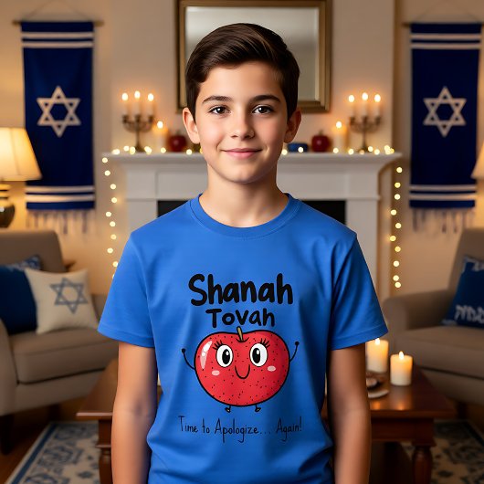 🍎謝罪おもしろいApple Teeとカスタム文字 Tシャツ