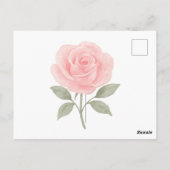 謝罪と許しの花束 ポストカード (裏面)