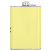 謝罪のドーピング無い黒人少女アフロ フラスク (裏面)