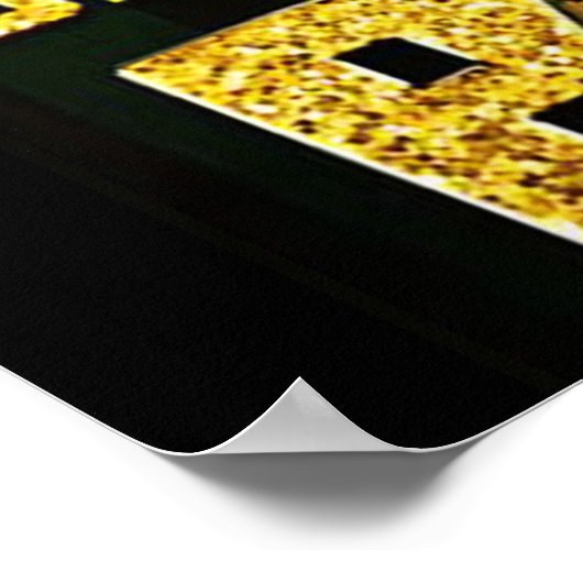 謝罪の余地のない12月の黒アフリカ系アメリカ人 ポスター (角)