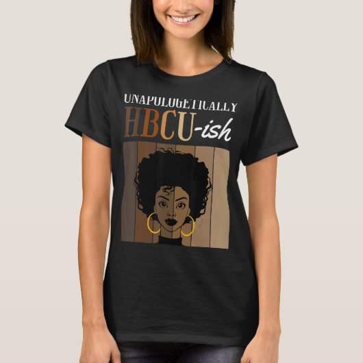 謝罪の余地のないHBCUの卒業生 Tシャツ (正面)