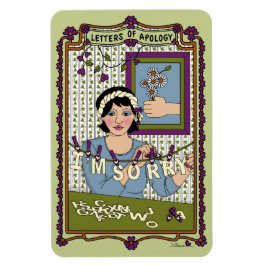謝罪の手紙_A_4x6冷蔵庫磁石 マグネット