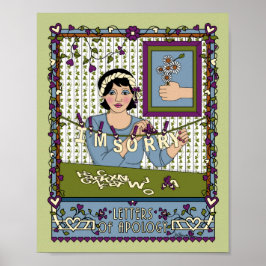 謝罪の手紙_A_8x10ポスター ポスター