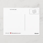 謝罪の手紙_B_はがき ポストカード (裏面)