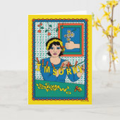 謝罪の手紙_B_挨拶 カード (黄色い花)