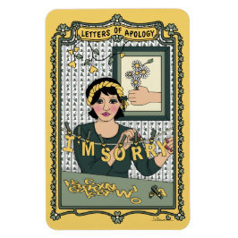 謝罪の手紙_C_4x6冷蔵庫磁石 マグネット