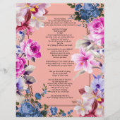 謝罪の技パーソナライズされた紙 (裏面)