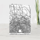 謝罪カード。ごめんね私は混乱させちゃった カード (裏面)