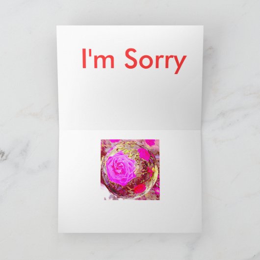 謝罪カード カード (内部)
