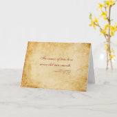 謝罪カード – 愛 カード (黄色い花)