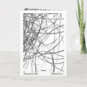 謝罪カード、申し訳ないカード、謝ユーモアのある告、バーベキュー カード (裏面)