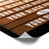 謝罪ブラックヒストリー月BlmメラニンプライドAf ポスター (角)