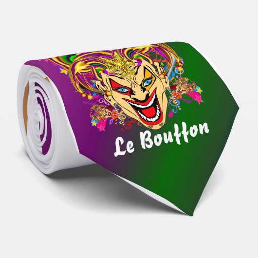 謝肉祭のこっけい者のジョーカーの意見は暗示します ネクタイ (ロール)