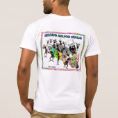 謝肉祭のズールーパレード Tシャツ (裏面)