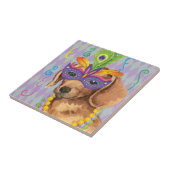 謝肉祭のダックスフント タイル (側面)