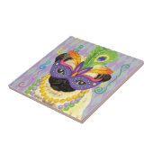 謝肉祭のパグ タイル (側面)