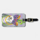 謝肉祭のピット・ブル ラゲッジタグ (正面横)