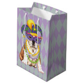 謝肉祭のブルドッグ ミディアムペーパーバッグ (裏面アングル)