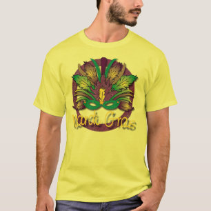 謝肉祭のマスクのTシャツ Tシャツ