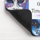 謝肉祭のマスク マウスパッド (コーナー)