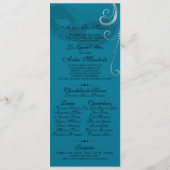 謝肉祭のマルメロ プログラム (裏面)