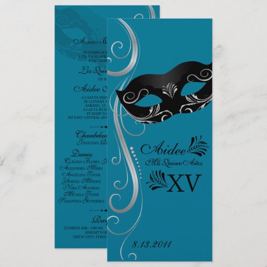 謝肉祭のマルメロ プログラム (正面/裏面)