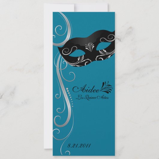 謝肉祭のマルメロ 招待状 (正面)