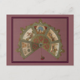 謝肉祭のレックスの球1890年 インビテーションポストカード