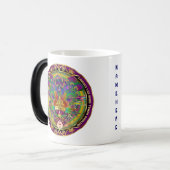 謝肉祭の二重デザイン2王View Notes モーフィングマグカップ (正面左)