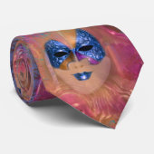 謝肉祭の仮面舞踏会衣裳のパーティー ネクタイ (ロール)