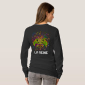 謝肉祭の女王のスタイルの暗い眺めはPlseに注意します Tシャツ (裏面フル)