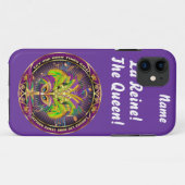 謝肉祭の女王のスタイル2の眺めのノートPlse Case-Mate iPhoneケース (裏面(横))