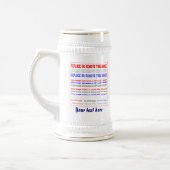 謝肉祭の女王のスタイル3の眺めのノートPlse ビールジョッキ (左)