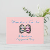 "謝肉祭の婚約パーティ"の青いですかピンクのマスク[1] 招待状 (スタンド正面)