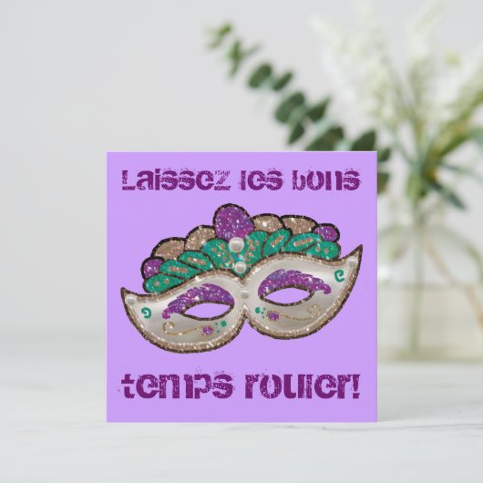 謝肉祭の招待状 招待状 (スタンド正面)