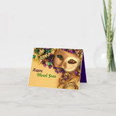 謝肉祭の挨拶状 カード (正面)