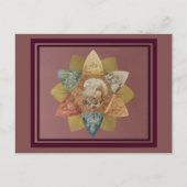 謝肉祭の球のヴィンテージの好意 インビテーションポストカード (正面)