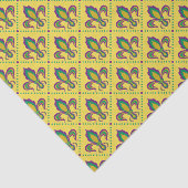 謝肉祭の（紋章の）フラ・ダ・リ 薄葉紙 (詳細)