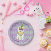 謝肉祭のSamoyed ペーパープレート (パーティー)