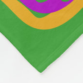 謝肉祭犬 フリースブランケット (角)