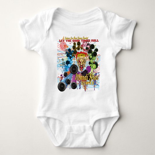 謝肉祭2011ジョーカーII ベビーボディスーツ (正面)