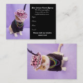 謝肉祭、ニュー・オーリンズ、リオデジャネイロ 名刺 (正面/裏面)