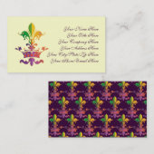 謝肉祭Fleur de CROWN 名刺 (正面/裏面)