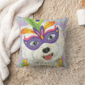 謝肉祭Westie クッション (ブランケット)