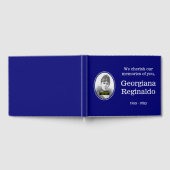 謹んで哀悼の意を表するゲストブック ゲストブック (全面)